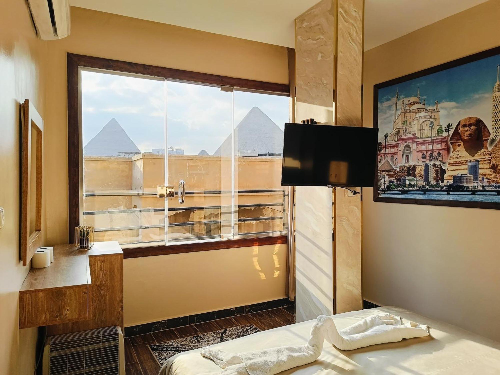 Magic Golden Pyramids View Ξενοδοχείο Kafret el-Gabal Εξωτερικό φωτογραφία